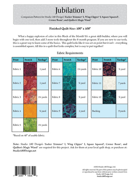 Jubilation BOM Quilt Pattern