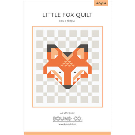 Little Fox Quilt quilt pattern by Bound Co.