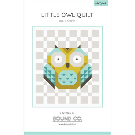 Little Owl Quilt quilt pattern by Bound Co.
