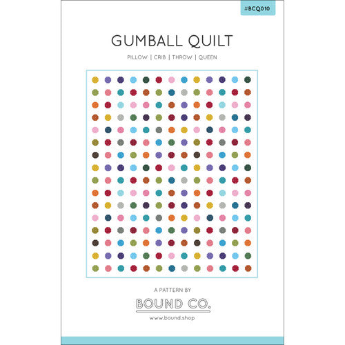 Gumball Quilt quilt pattern by Bound Co.