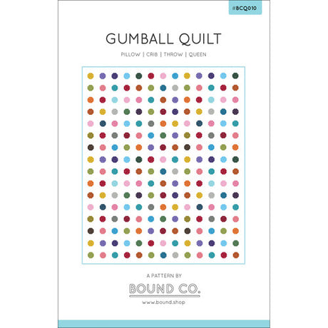 Gumball Quilt quilt pattern by Bound Co.