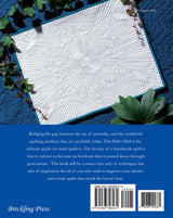 Back of the That Perfect Stitch Quilt Pattern by Landauer