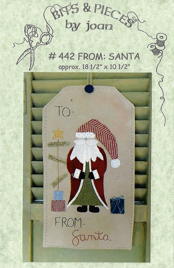 FROM: SANTA Pattern by Bits N Pieces