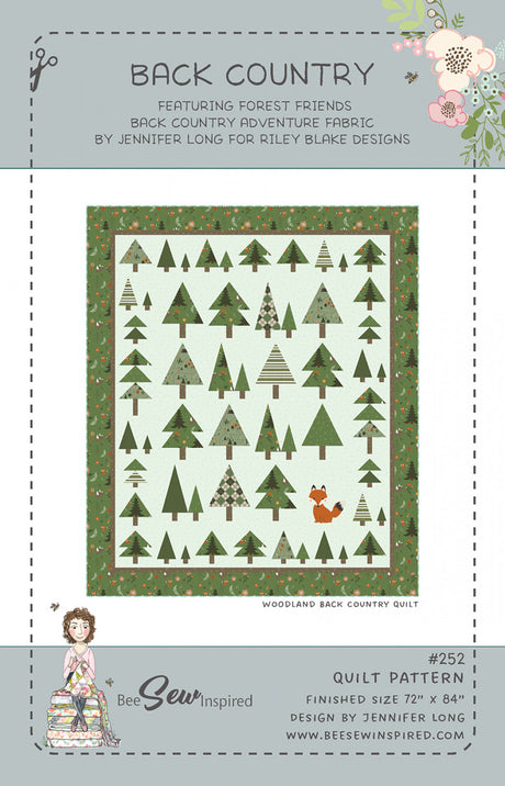 Back Country Quilt Pattern by Bee Sew Inspired