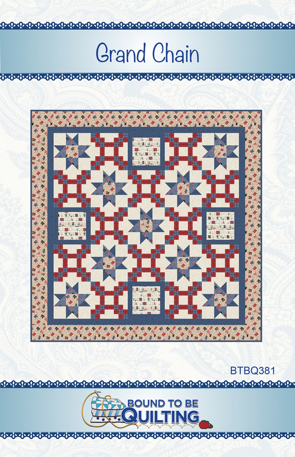 Grand Chain Quilt Pattern by Bound To Be Quilting, LLC