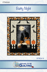 Batty Night Quilt Pattern by Bound To Be Quilting, LLC