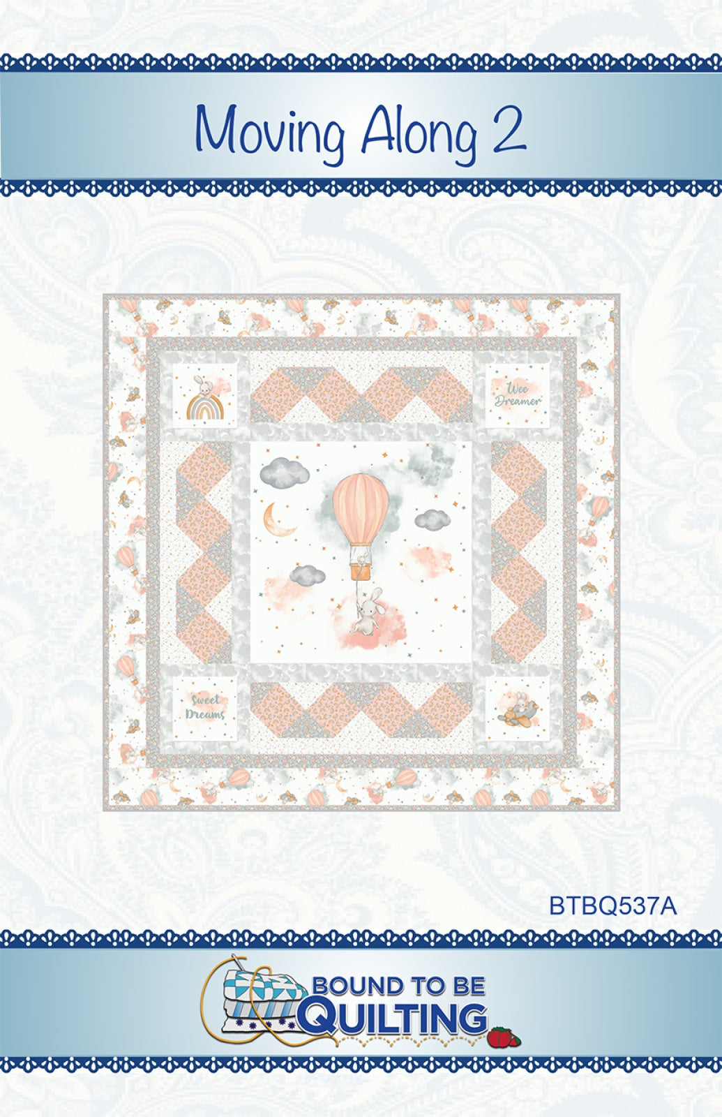Moving Along 2 Quilt Pattern by Bound To Be Quilting, LLC