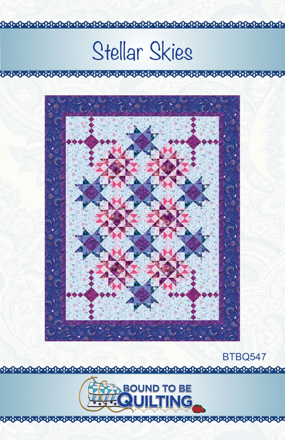 Stellar Skies Pattern by Bound To Be Quilting