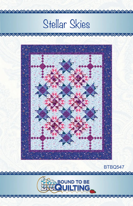 Stellar Skies Pattern by Bound To Be Quilting