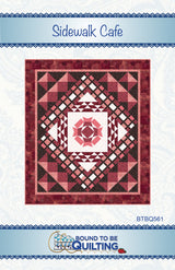 Sidewalk Cafe Quilt Pattern by Bound To Be Quilting, LLC