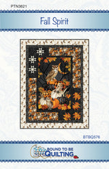 Fall Spirit Quilt Pattern by Bound To Be Quilting, LLC