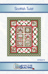 Scottish Twist Quilt Pattern by Bound To Be Quilting, LLC