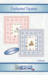Enchanted Squares Quilt Pattern by Bound To Be Quilting, LLC