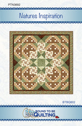 Natures Inspiration Quilt Pattern by Bound To Be Quilting, LLC