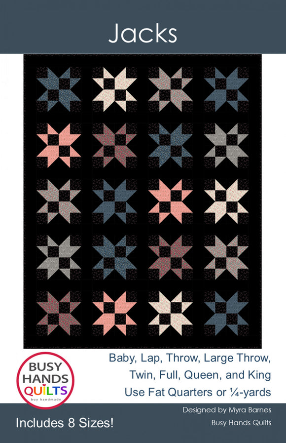 Jacks Quilt Pattern by Busy Hands