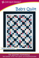 Bab's Quilt Downloadable Pattern by Cozy Quilt Designs