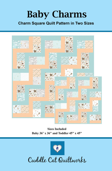 Baby Charms Downloadable Pattern by Cuddle Cat Quiltworks