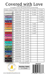 Back of the Covered with Love Downloadable Pattern by Needle In A Hayes Stack