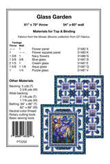 Back of the Glass Garden Downloadable Pattern by Pine Tree Country Quilts