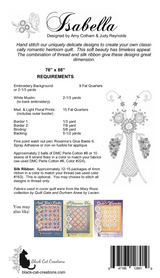 Back of the Isabella Downloadable Pattern by Black Cat Creations