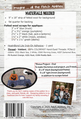 Back of the Jack in the Truck 'lil Woolie Runner Downloadable Pattern by Patch Abilities - Patterns