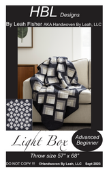 Back of the Light Box Quilt Pattern by Handwoven By Leah