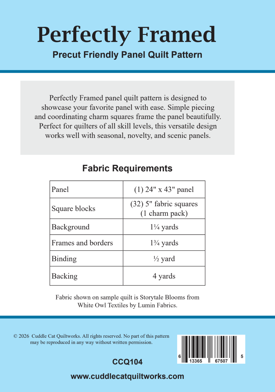 Back_of_the_Perfectly_Framed_Downloadable_Pattern_by_Cuddle_Cat_Quiltworks