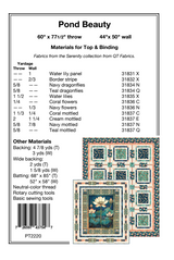 Back of the Pond Beauty Downloadable Pattern by Pine Tree Country Quilts