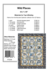 Back of the Wild Places Downloadable Pattern by Pine Tree Country Quilts