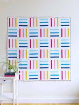 Bar Code Downloadable Pattern by Penny Spool Quilts Pattern