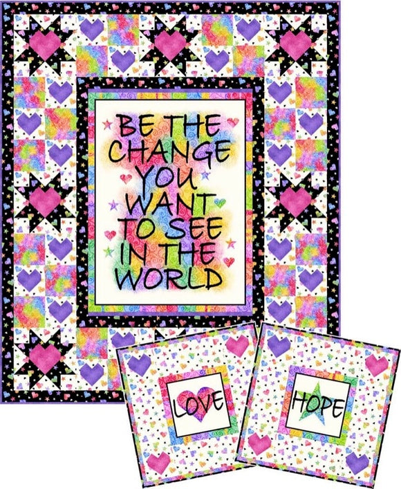 Be the Change Downloadable Pattern by Pine Tree Country Quilts