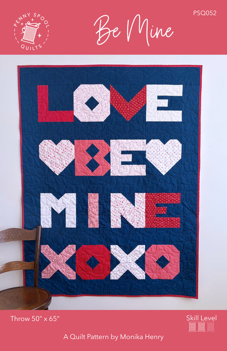 Be Mine Downloadable Pattern by Penny Spool Quilts Pattern