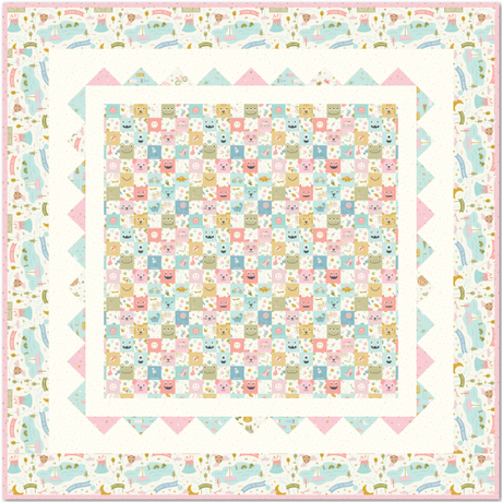 Be Brave FREE Downloadable Pattern - Riley Blake Designs - 53½" x 53½"