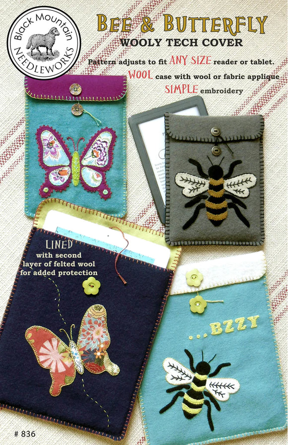 Bee & Butterfly Pattern by Black Mountain Needleworks
