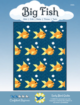 Big Fish Downloadable Pattern by Early Bird Quilts
