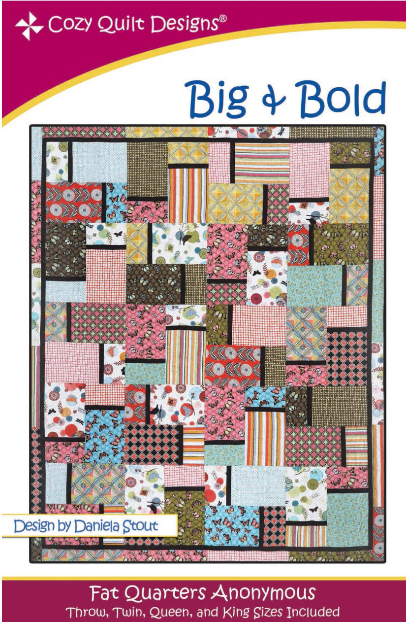 Big & Bold Downloadable Pattern by Cozy Quilt Designs