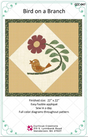 Bird on a Branch Downloadable Pattern by Curlicue Creations