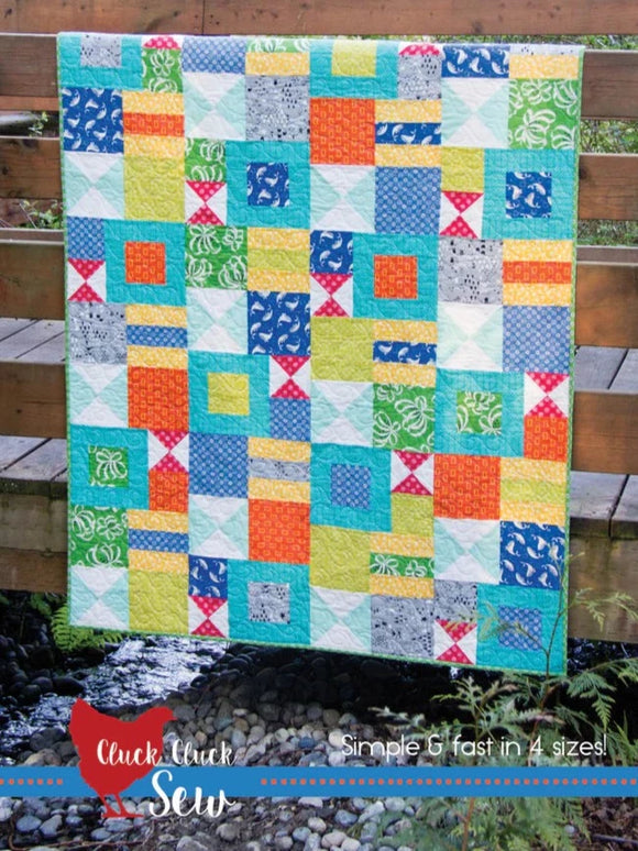 Bizzy Kid Quilt Pattern by Cluck Cluck Sew