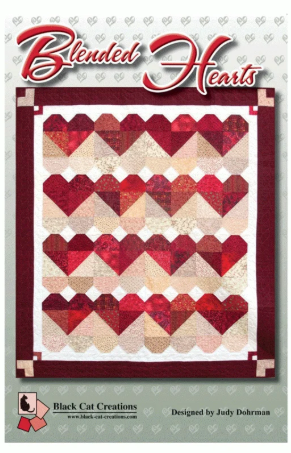 Blended Hearts Pattern by Black Cat Creations