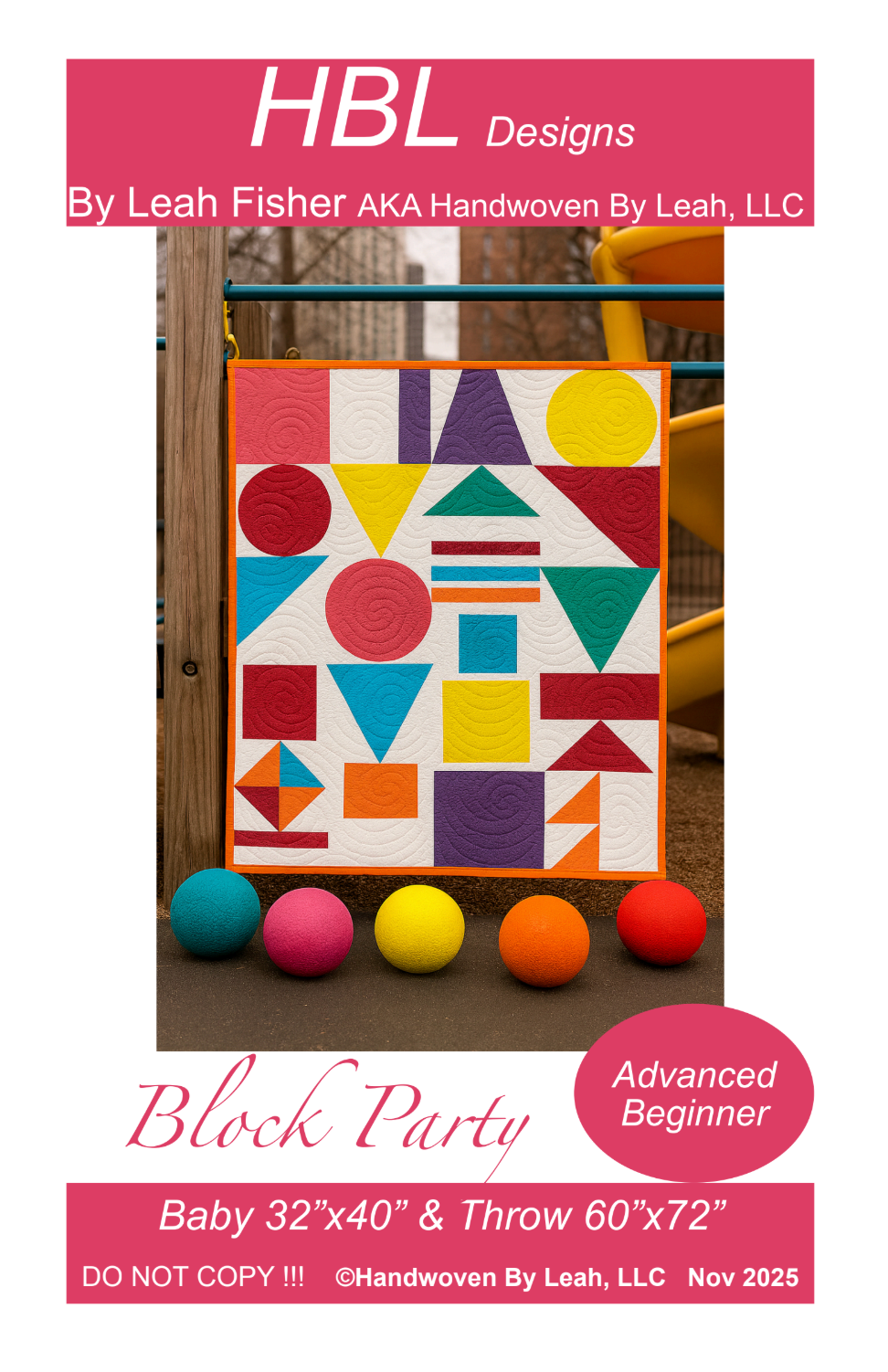 Block Party Downloadable Pattern by Handwoven By Leah