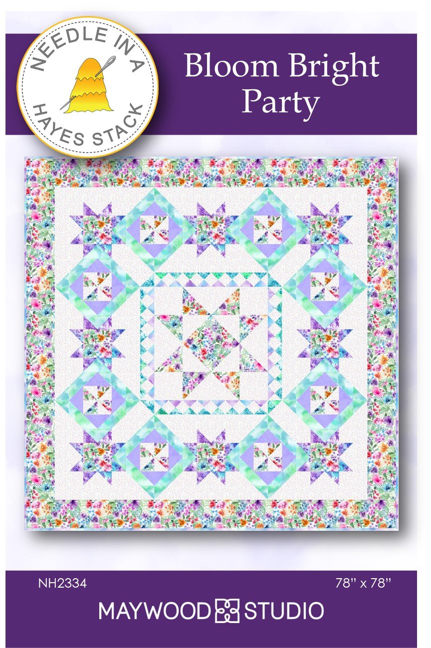 Bloom Bright Party Downloadable Pattern by Needle In A Hayes Stack