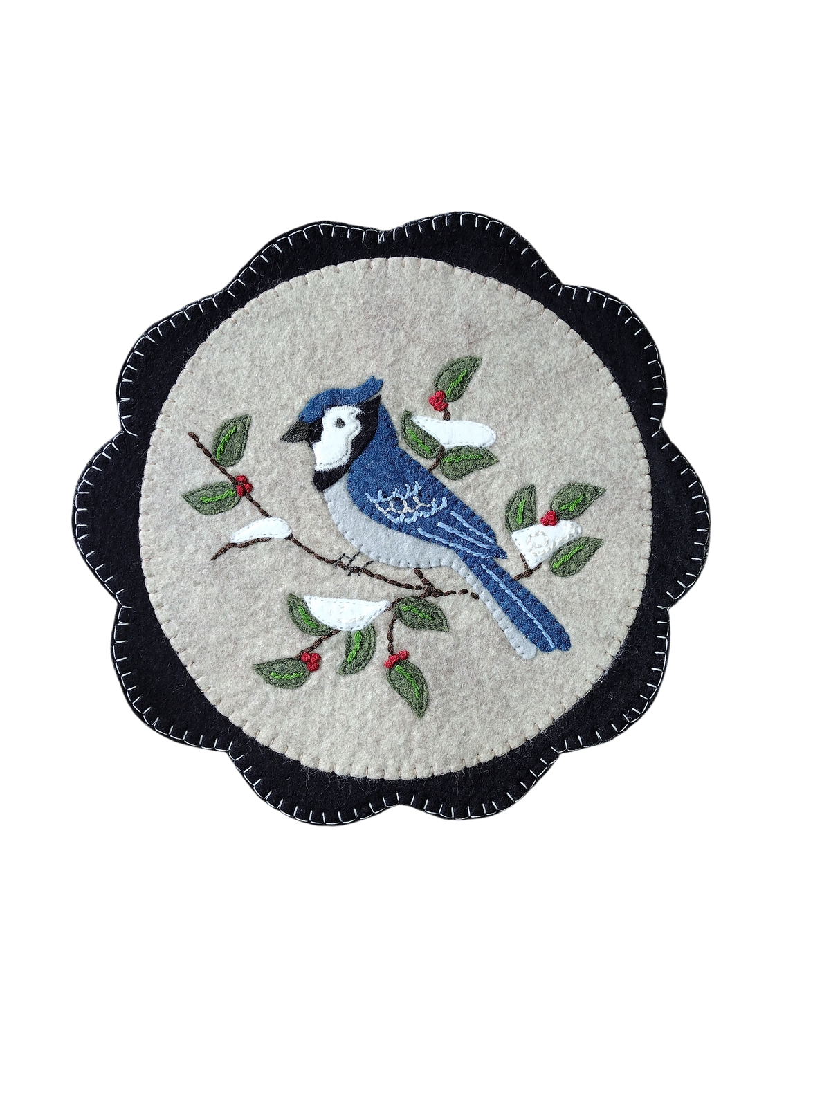Blue Jay Mat Downloadable Pattern by Rachels of Greenfield