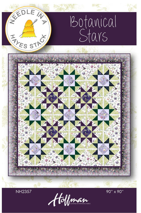 Botanical Stars Downloadable Pattern by Needle In A Hayes Stack