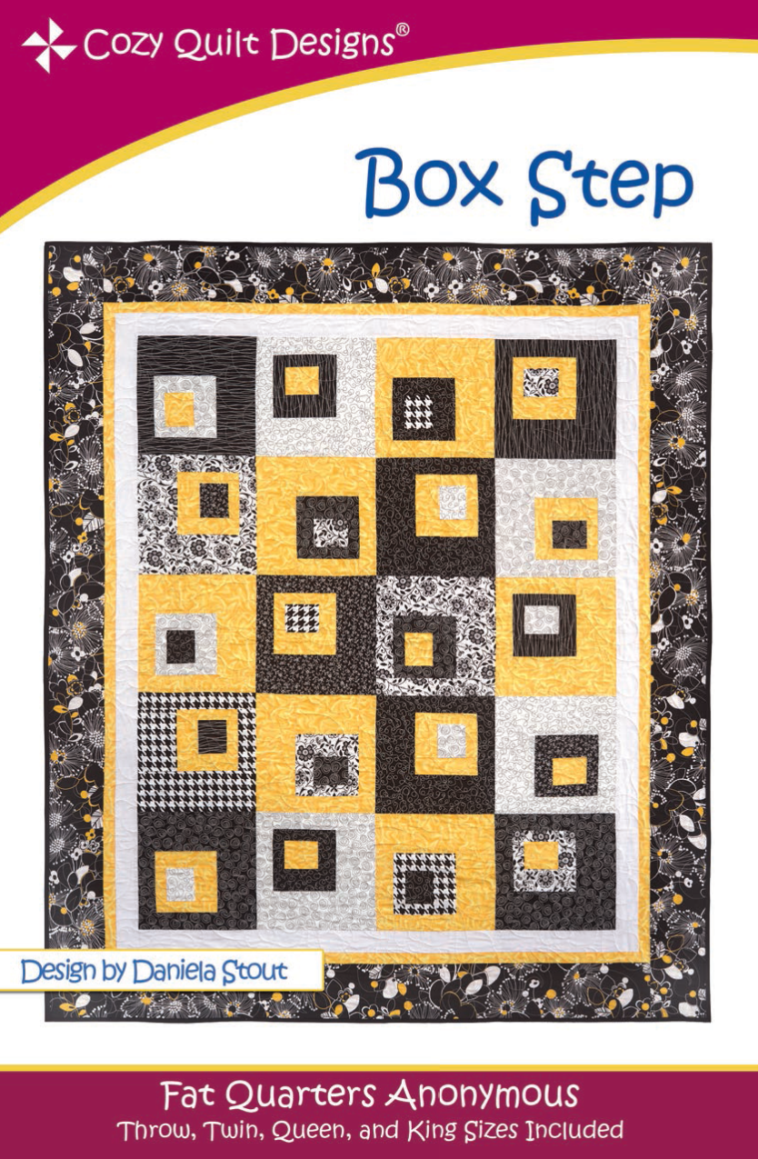 Box Step Downloadable Pattern by Cozy Quilt Designs