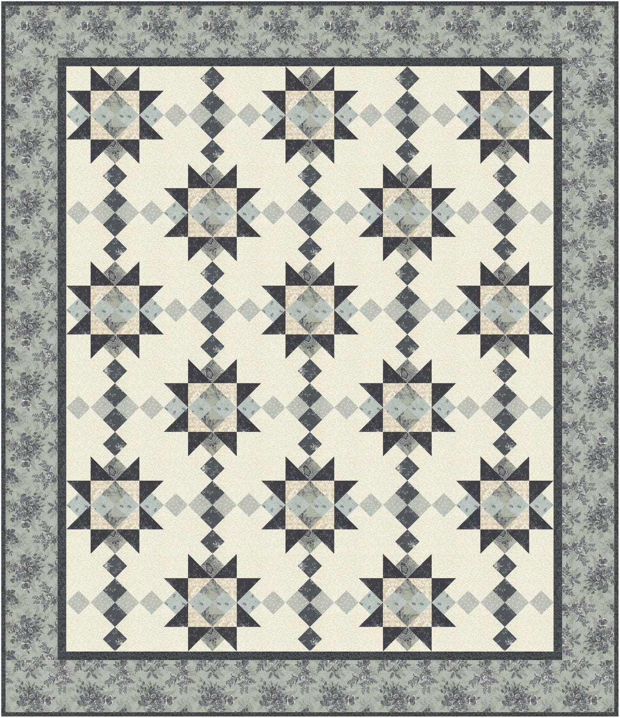 Breathtaking Stars Downloadable Pattern By Needle In A Hayes Stack