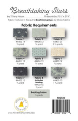 Back of the Breathtaking Stars Downloadable Pattern By Needle In A Hayes Stack