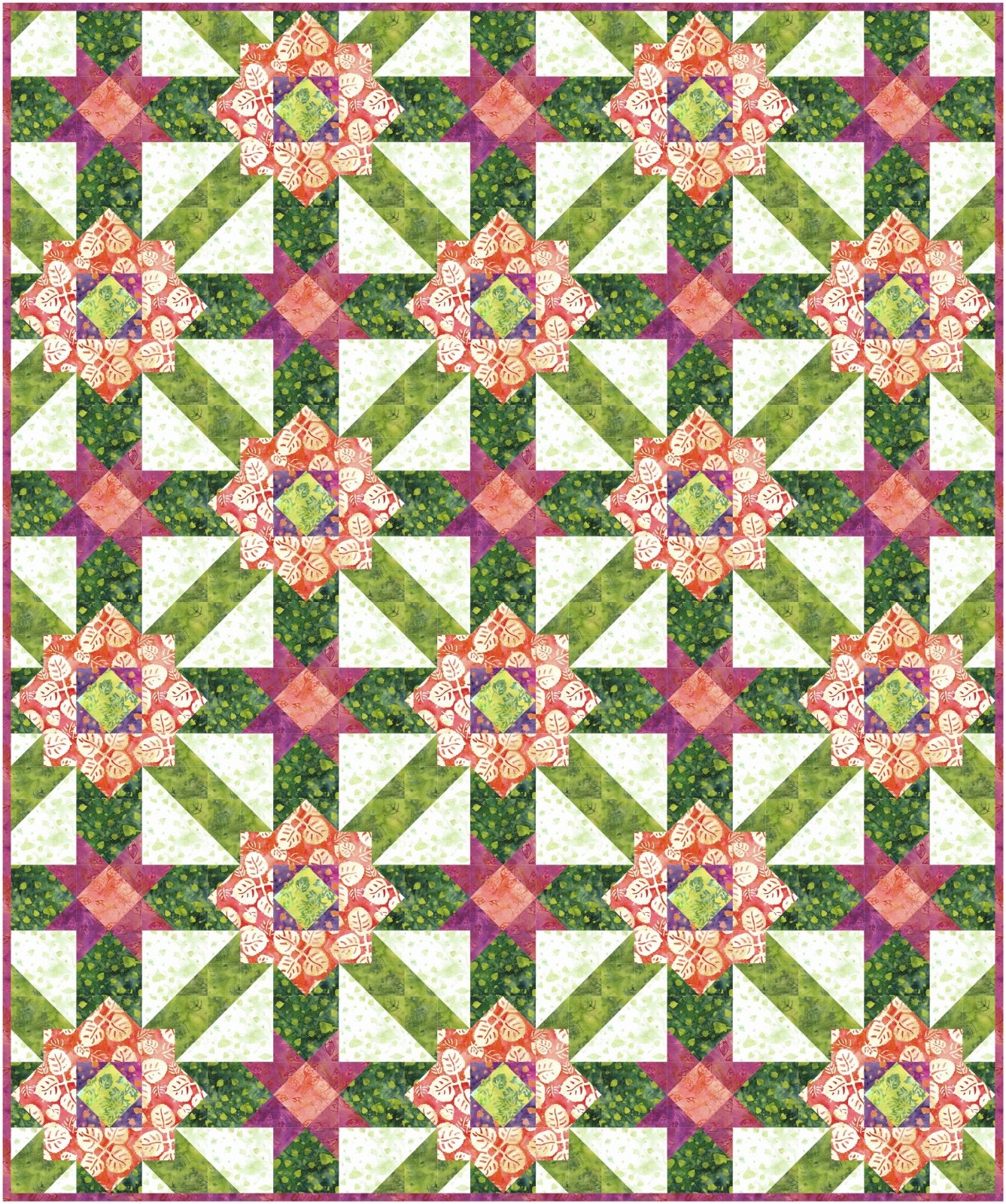 Breezy Blossoms Downloadable Pattern – Quilting Books Patterns And Notions