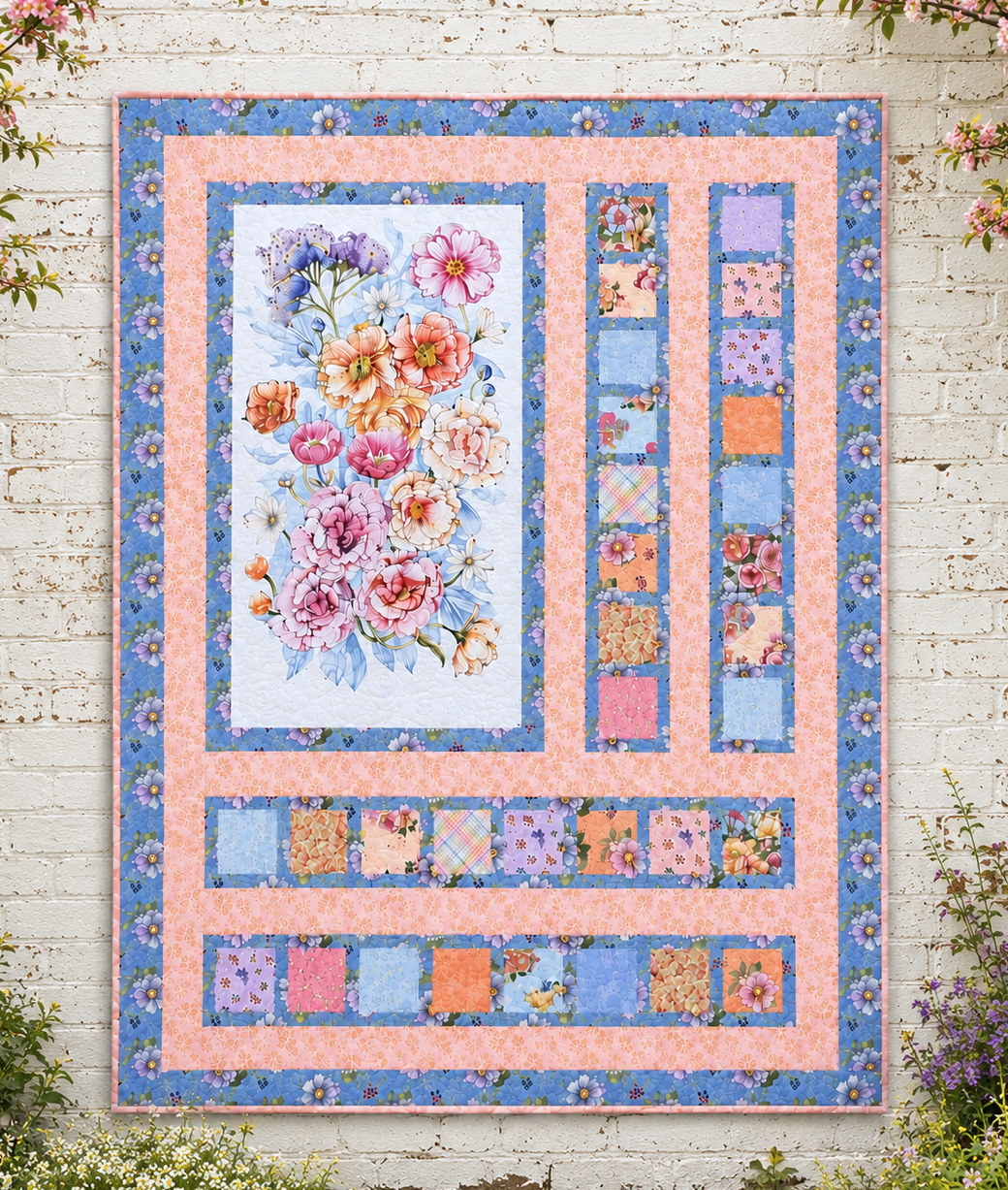 Perfectly Framed Downloadable Pattern by Cuddle Cat Quiltworks