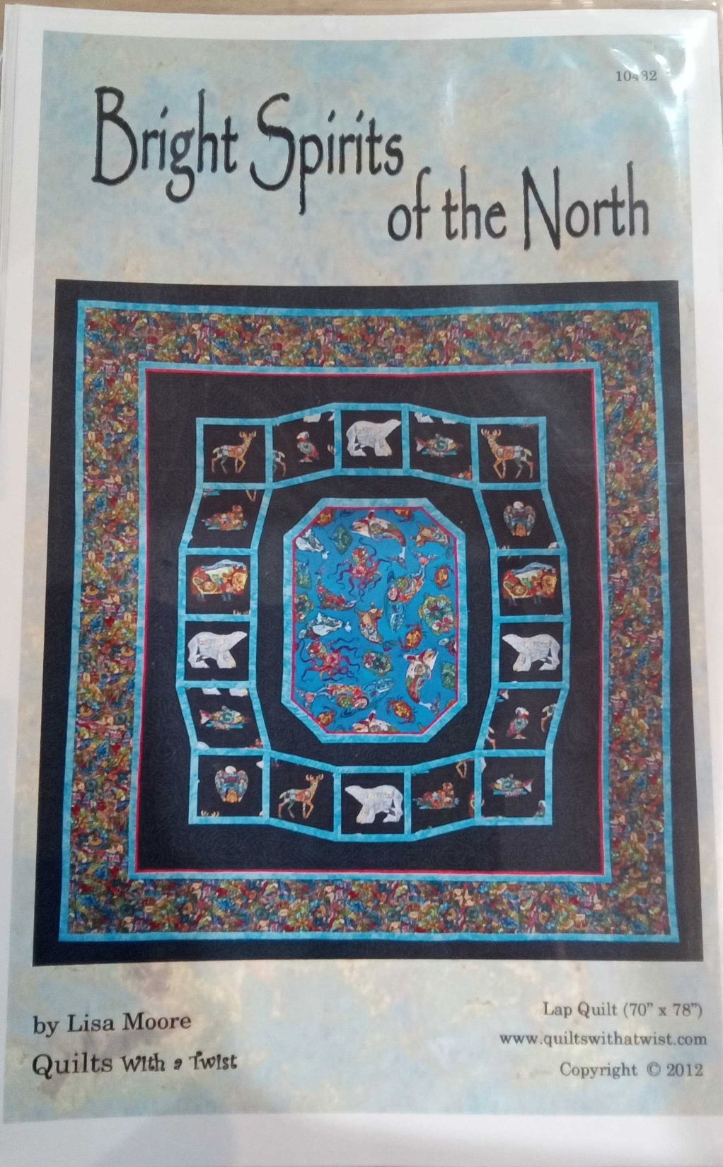Bright Spirits of the North Quilt Pattern by Quilts With A Twist