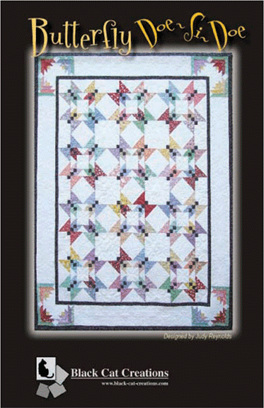 Butterfly Doe-Si-Doe Downloadable Pattern by Black Cat Creations